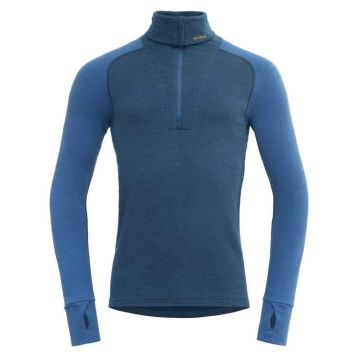 Devold Expedition Merino Silk Zip Men flood/blue
