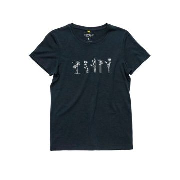 Devold Classic Flowers Tee Damen ink