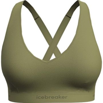 Icebreaker 125 Cool-Lite Sprite Racerback Bra Damen olive