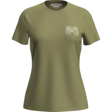 Icebreaker 150 Tech Lite SS Tee Adventure Ride Damen olive