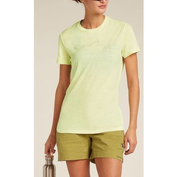 Icebreaker 150 Tech Lite SS Tee Squirrel Damen citrine