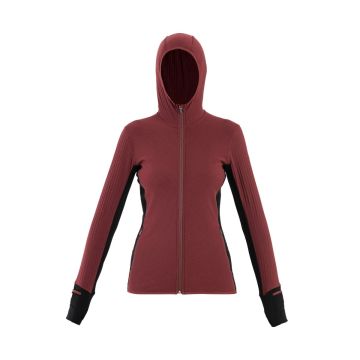 Icebreaker Descender Zip-Hoody Damen port