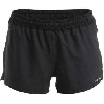 Icebreaker 125 ZoneKnit Speed 3inch Short Damen black