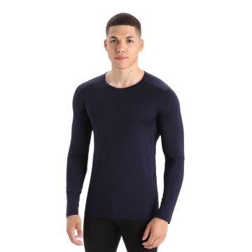 Icebreaker 200 Oasis LS Crewe Herren navy