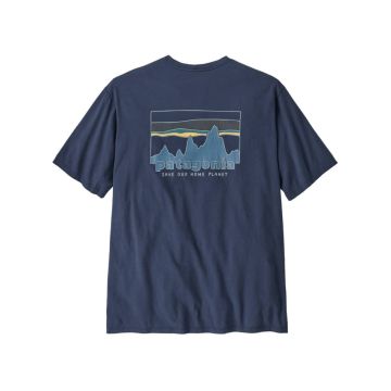 Patagonia 73 Skyline Organic T-Shirt Herren navy