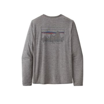 Patagonia L/S Capilene Cool Daily Graphic Shirt Herren gray