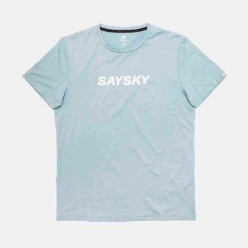 Saysky Logo Pace T-Shirt Herren blue