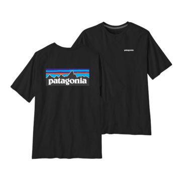 Patagonia P6 Logo Responsibili-Tee Herren black