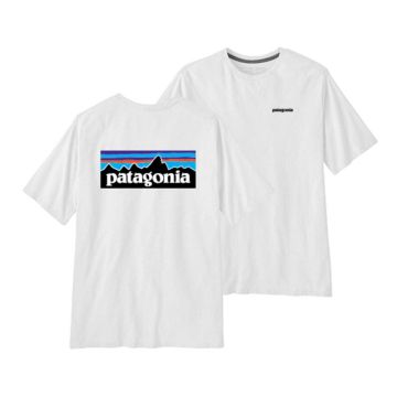 Patagonia P6 Logo Responsibili-Tee Herren white