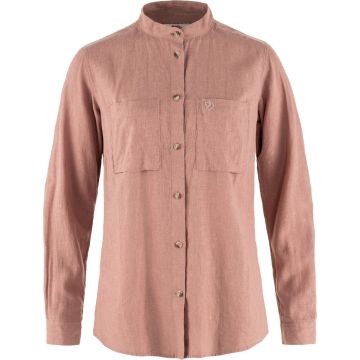 Fjällräven Övik Hemp Shirt LS Damen rose