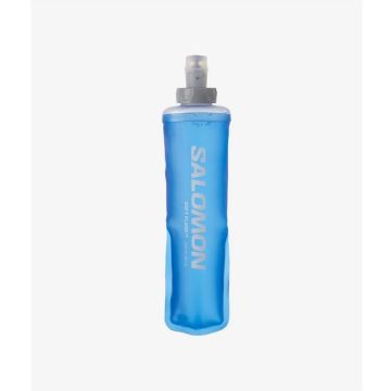 Soft Flask 250ml/8oz 28mm clear blue