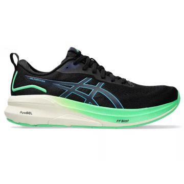 Asics Fortitude B Herren black aqua
