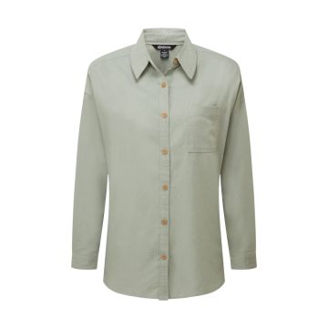 Sherpa Palmo L/S Shirt Damen celery