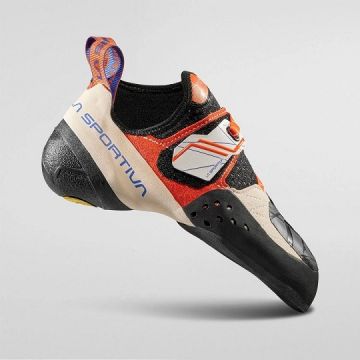 La Sportiva Solution Damen white orange