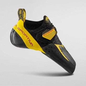 La Sportiva Solution Comp black yellow