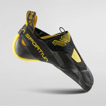 La Sportiva Theory Kletterschuhe black yellow
