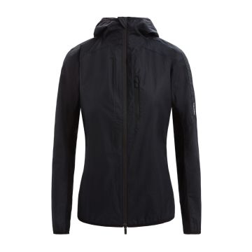 Icebreaker Shell Cotton Windbreaker Damen black