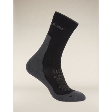 Icebreaker Hike+ Light Crew Herren black
