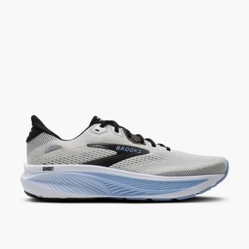 Brooks Ghost 18 2E Herren wide white black