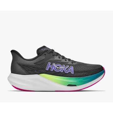 Hoka Rocket X 3 unisex black neon