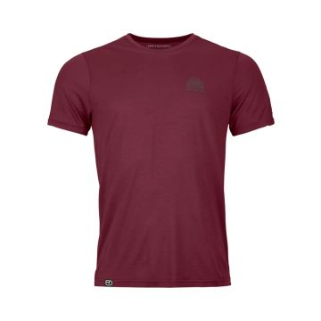 Ortovox 120 Cool Tec MTN Stripe TS Herren red malbec