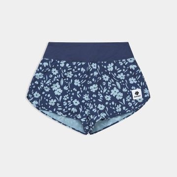 Saysky Flower Pace Shorts 3inch Damen blue flower