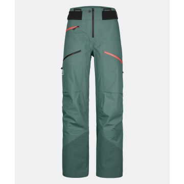 Ortovox 3L Deep Shell Pants Damen artic grey