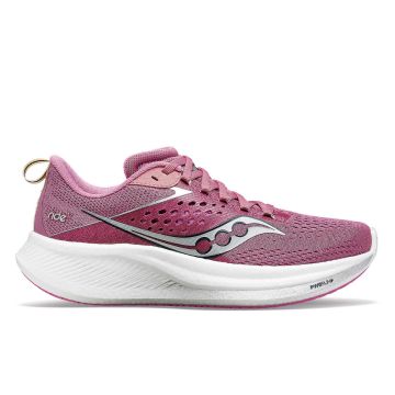 Saucony Ride 17 Damen orchid silver