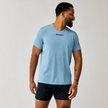 Brooks Dash Cooling SS Herren blue haze