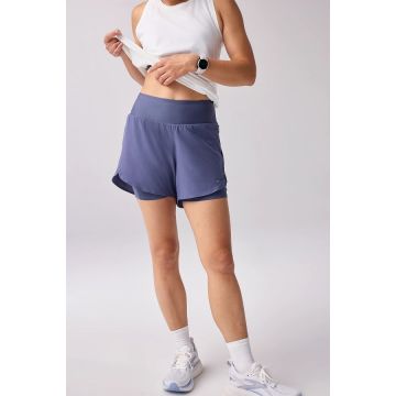 Brooks Chaser 5 2-in-1 Short 2.0 Damen nightshadow
