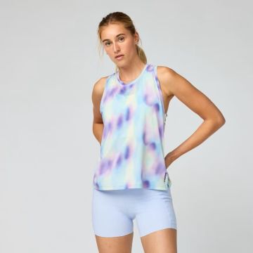 Brooks Dash Tank Printed Damen euphoric halogen
