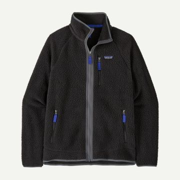 Patagonia Retro Pile Jacket Herren black grey