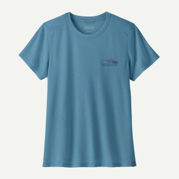 Patagonia Cap Cool Trail Shirt - Stratapeaks Damen shore blue