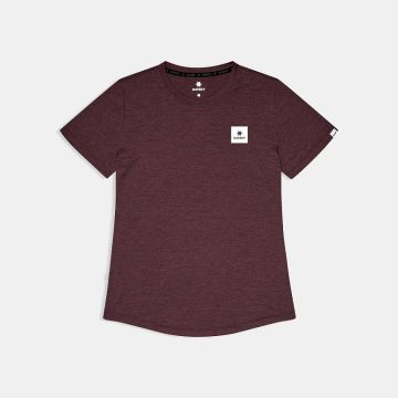 Saysky Clean Combat Pro T-Shirt Damen burgundy