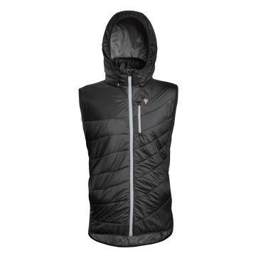 Grüezi Bag Refreshful SilkWool Vest Herren black