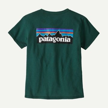 Patagonia P-6 Logo Responsibili-Tee Damen green
