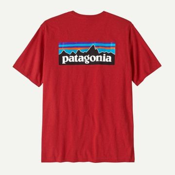 Patagonia P-6 Logo Responsibili-Tee Herren red