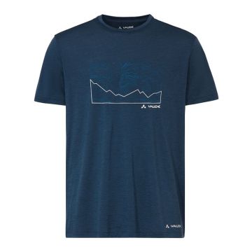 Vaude Tekoa Wool T-Shirt Herren dark sea