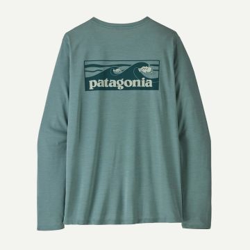 Patagonia L/S Capilene Cool Daily Shirt - Boardshort Damen blue sage