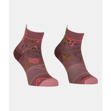 Ortovox Alpine Light Quarter Socks Damen rose