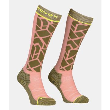 Ortovox Ski Tour Comp Long Socks Damen bloom