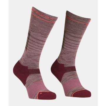 Ortovox Ski Tour LT Comp Long Socks Damen rose