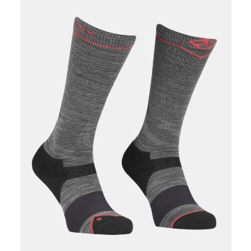 Ortovox Ski Tour LT Comp Long Socks Damen grey blend