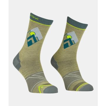 Ortovox Alpine Light Comp Mid Socks Herren wasabi