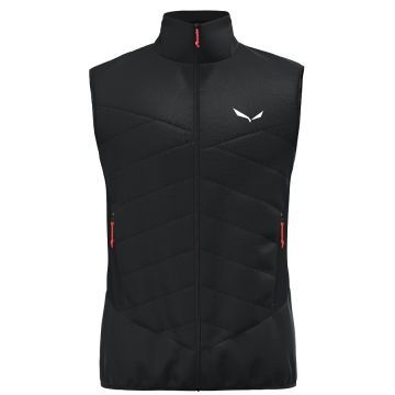 Salewa Ortles Hybrid TirolWool Vest Herren black out