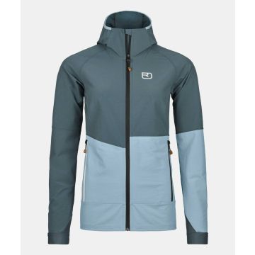 Ortovox Punta Berrino Hooded Jacket Damen arctic grey