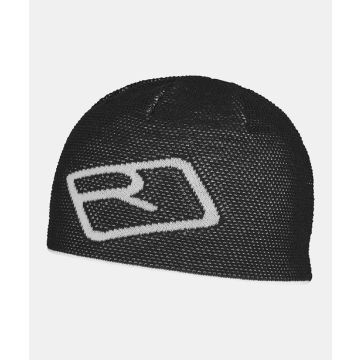 Ortovox Merino Logo Knit Beanie black