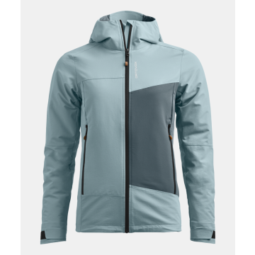 Ortovox Seceda Softshell Jacket Damen glacier