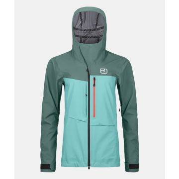 Ortovox 3L Ravine Shell Jacket Damen ice