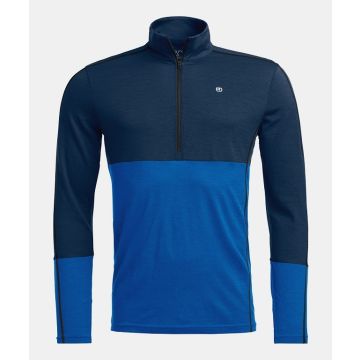 Ortovox 185 RNW Zip Neck Herren ocean
